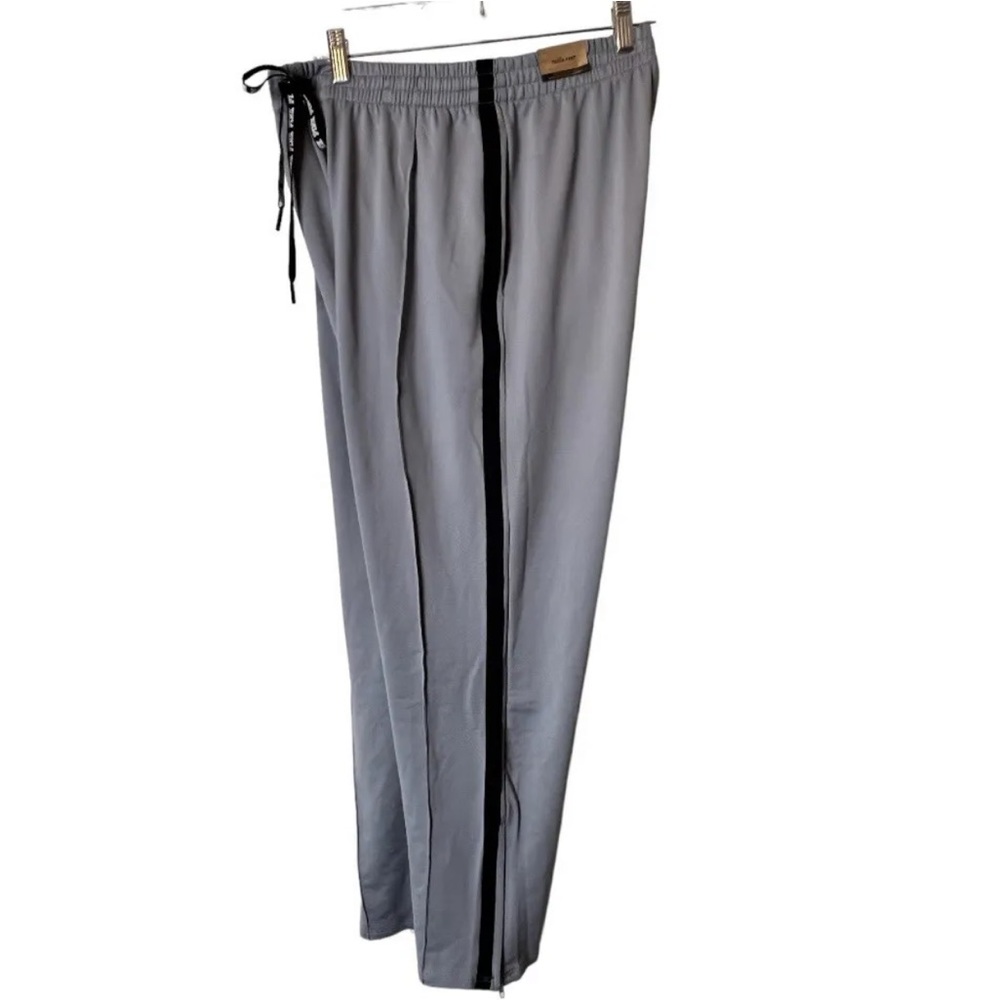PINK Active Victoria’s Secret Track Pants L Women’s Gray Stretch Waist